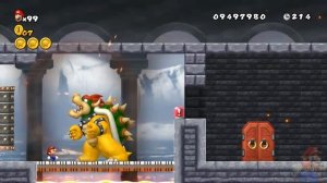 New Super Mario All Stars HD: Mario Is Missing REMAKE 100% - Bowser's Castle part 6