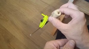 Удочка для зимней рыбалки. Баланс.