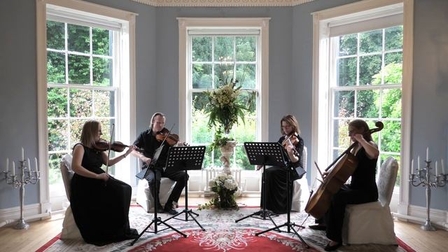 Vivo Per Lei (Andrea Bocelli) Wedding String Quartet смотреть онлайн