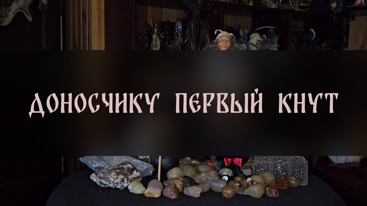 ДОНОСЧИКУ ПЕРВЫЙ КНУТ ▴ ВЕДЬМИНА ИЗБА. ИНГА ХОСРОЕВА