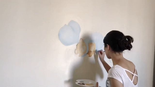 настенный рисунок для детской