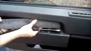 Removing a Door Panel from a Volvo 940