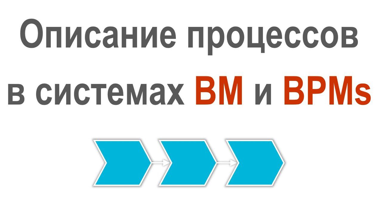 Описание и автоматизация бизнес-процессов в исполняющих BPM-системах