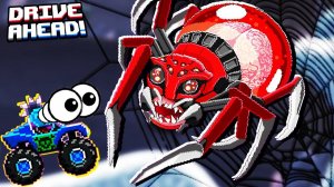 Сразился С Новым Боссом ПАУКОМ в игре Драйв Ахед Разбей Голову Противнику Drive Ahead