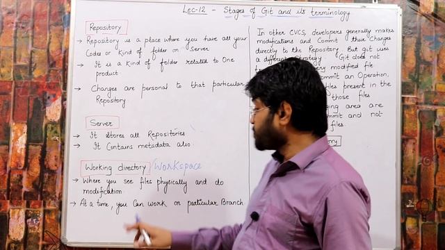 Git-Three Stages -Working Directory,Staging area and Local Repository | What is Branch in git смотреть онлайн