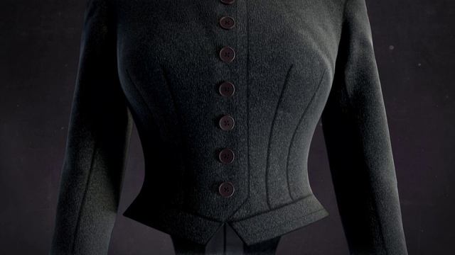 Riding jacket (1891) - a digital reconstruction