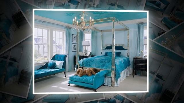 Бирюзовая спальня | Turquoise Bedroom