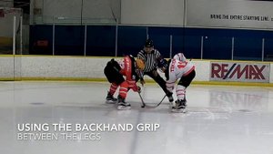 Способы отбора шайбы  при вбрасывании.Замедленная съёмка.