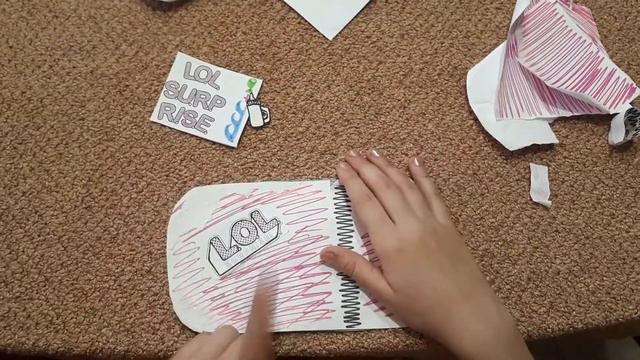 ЛОЛ Сюрприз - делаю сама бумажный LOL SURPRISE смотреть онлайн