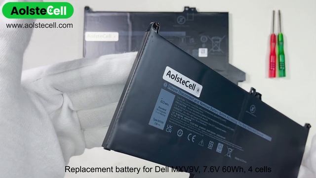 Replacement battery for Dell MXV9V(60Wh 4 cells & 42Wh 3 cells ) смотреть онлайн