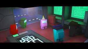 EMERGENCY MEETING Among Us Minecraft музыкальное видео