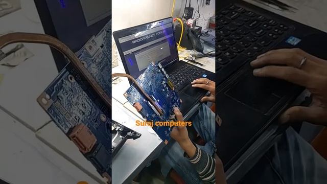 Lenovo All in One motherboard component programming repair  | Lenovo laptop repair in Gurugram