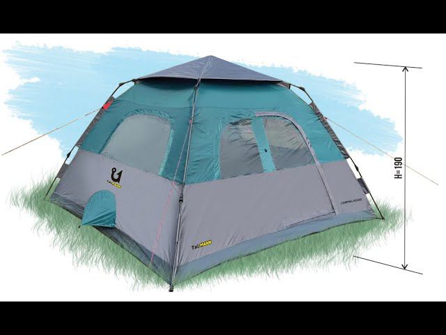 Обзор новой летней тент палатки TauMANN Camping House