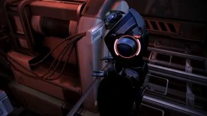 Mass Effect 3: Garrus is still calibrating the damned gun