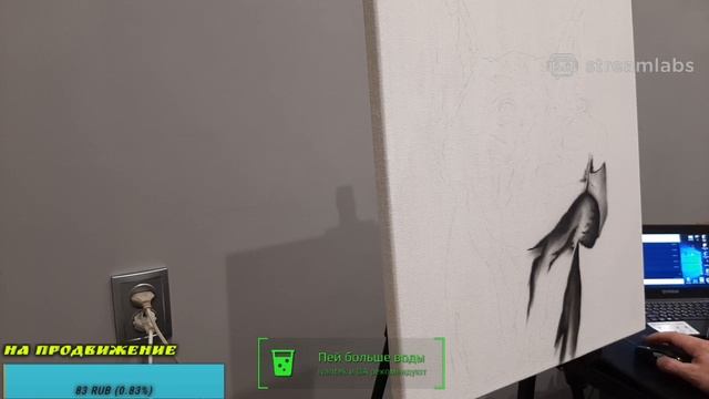 Аэрография, рисую добермана #ИЗОизоляция (часть 1) смотреть онлайн