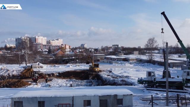 Репортаж со строительства ЖК "Крылья", технология СМКД