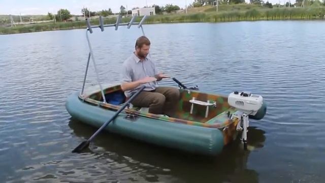 Лодка «МБ» 2.70 с надувным баллоном смотреть онлайн