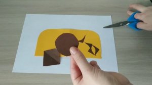 аппликация "Троллейбус"