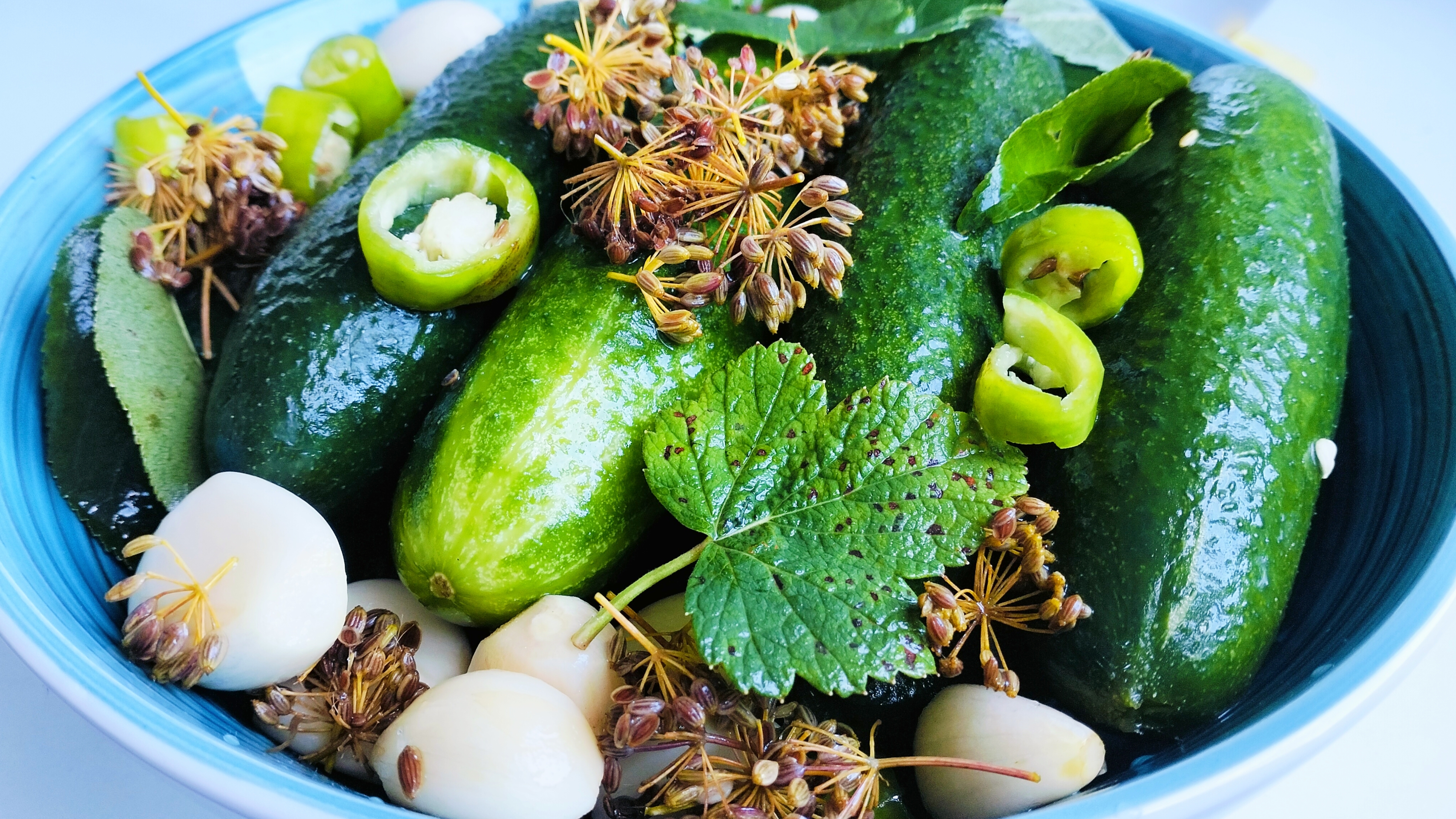 🥒🧄🌿Малосольные огурцы в кастрюле💯 Вкусные, хрустящие🌿