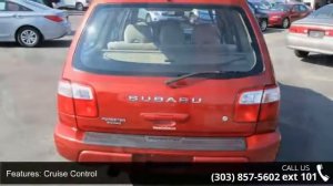 2001 Subaru Forester S - Central Autos - Castle Rock, Co ...