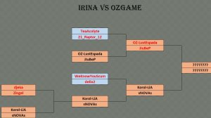 Турнир OZGAME vs Irina //LiA ФИНАЛ