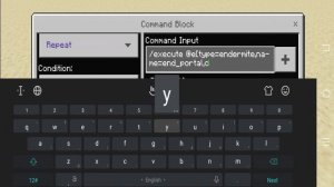 Minecraft Bedrock Edition | How to Obtain Portal Blocks Using Command Blocks