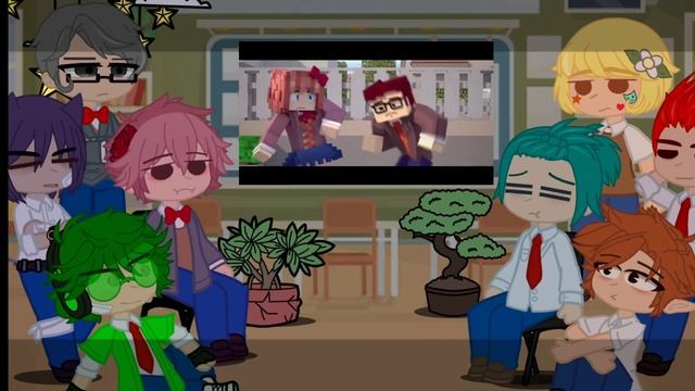 Реакция 13 карт на "Doki Doki Literature Club" [DDLC] смотреть онлайн