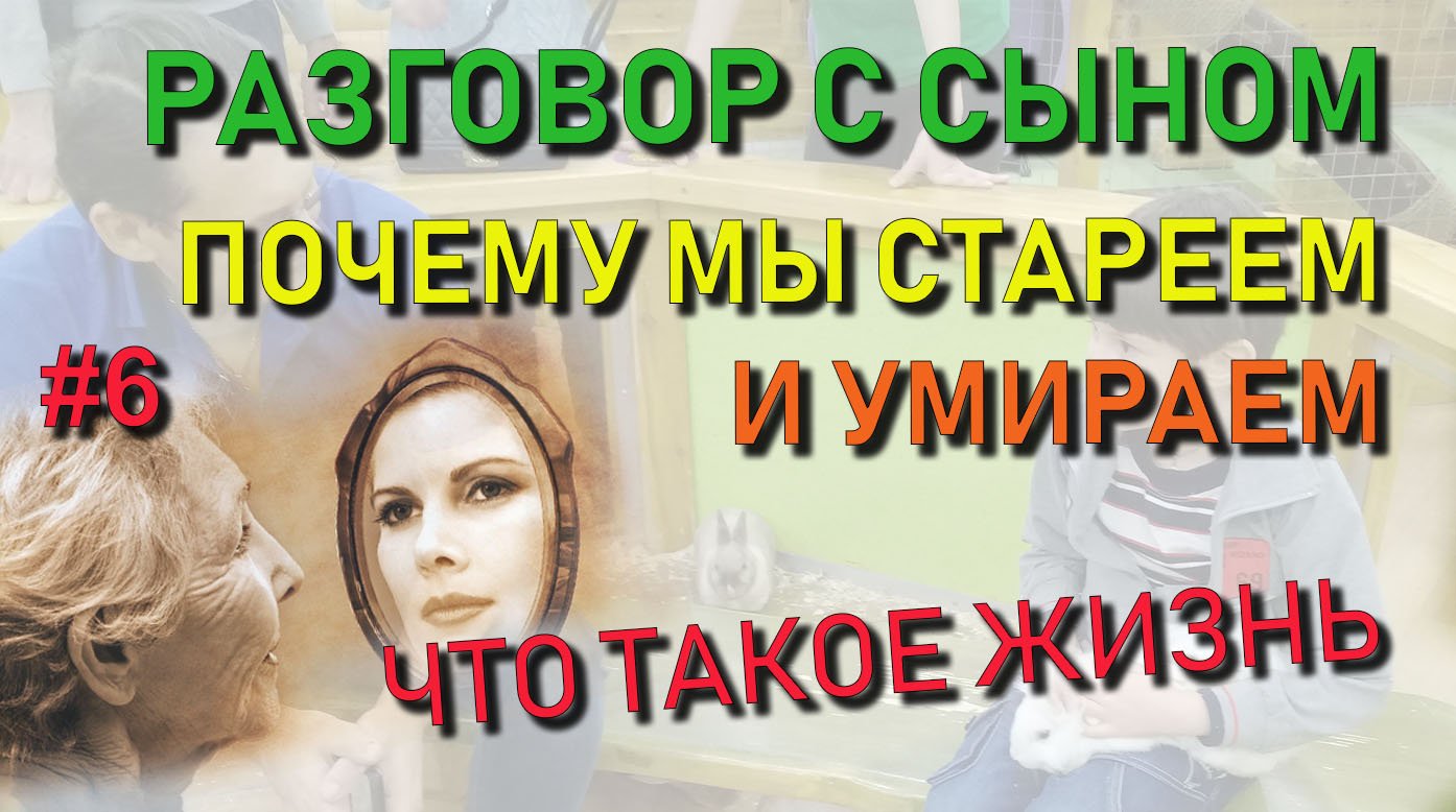 ✅ Разговор с сыном #6: Почему мы стареем и умираем. Что такое жизнь. Как создаются иные тела