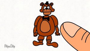 Фредди Фазбер, но это анимация.