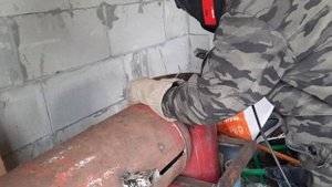 мангал из газовых балонов из того что есть