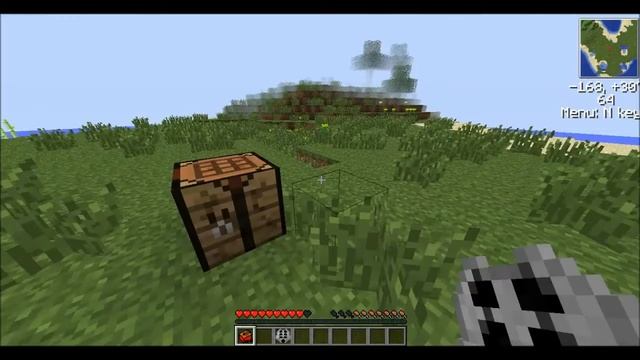 Мод с Машиной в MINECRAFT - Car mod 1.2.5 смотреть онлайн