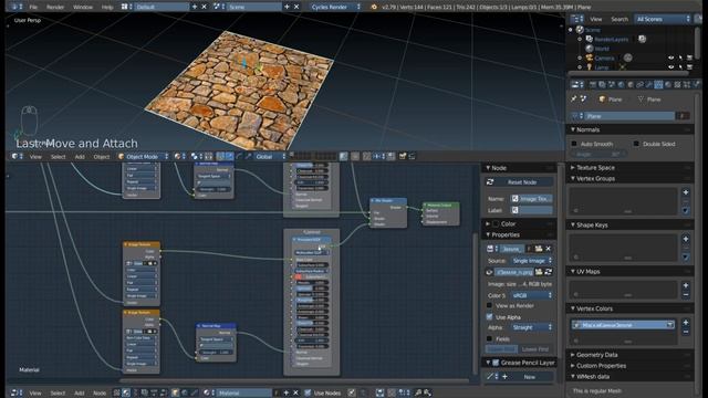 Vertex Painting в Blender
