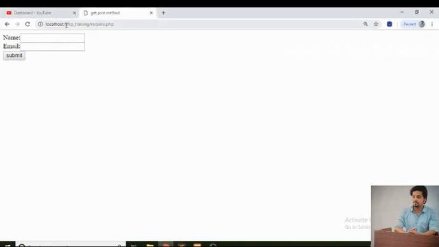 include and require function php  (hindi) -12