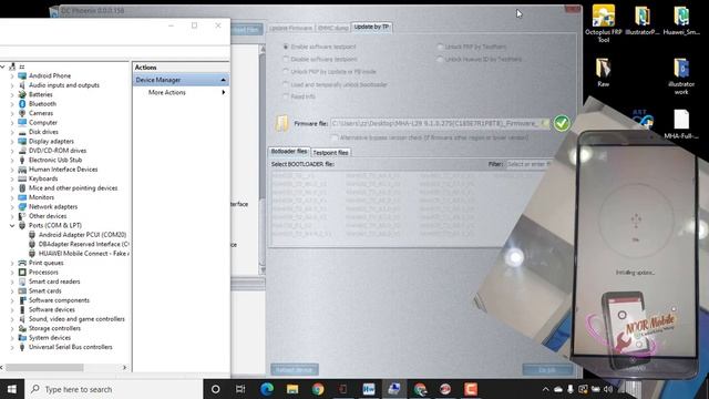 Huawei Bootloader Unlock, Enable Testpoint without disassemble