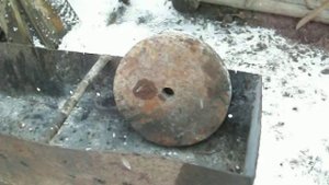 Тепло аккумулятор для мангала.  Heat accumulator for barbecue.