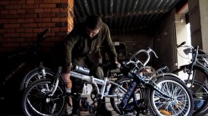 Складные Forward Enigma 154 и шоссейный Stels Pilot 450