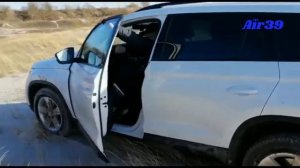 Тест драйв по песку и непроходимым местам, новый Skoda Kodiak 1.4 Полный привод 4Х4 что может.