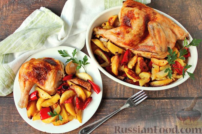 Вкуснятина в вине!)
КУРИЦА С КАРТОШКОЙ И ПЕРЦЕМ, В ВИНЕ