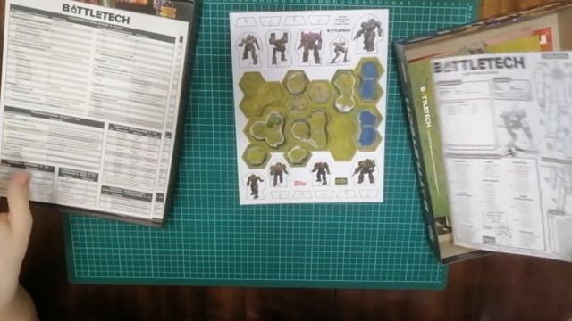 Распаковка настольной игры BATTLETECH от HobbyWorld на русском смотреть онлайн