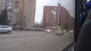 Поездка на Химкинском троллейбусе Тролза-5265.00 «Мегаполис» №0029 №203 Стадион Родина-м.Планерная