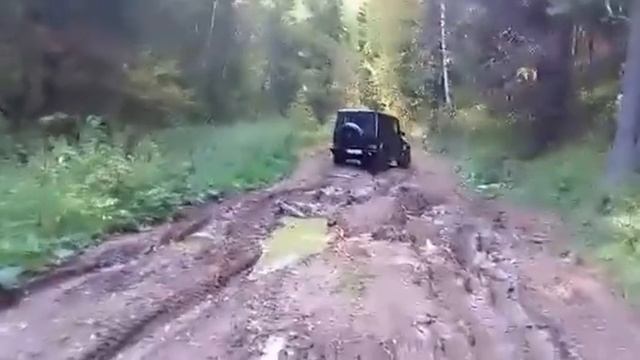 Проходимость Mercedes G63