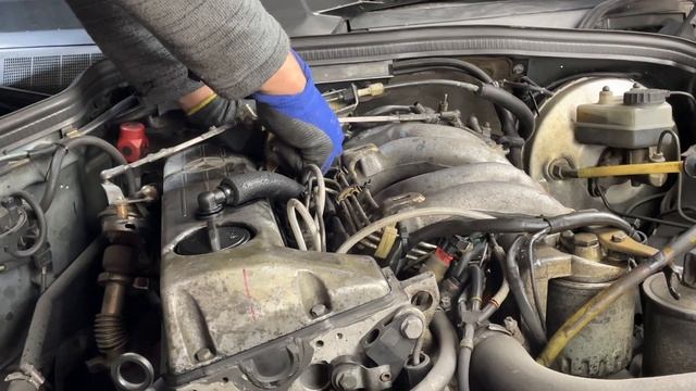 Ausbrennen der Ansaugbrücke. Mercedes W201 190D смотреть онлайн