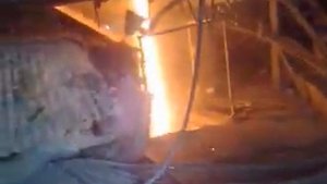 Резка кислородным копьем