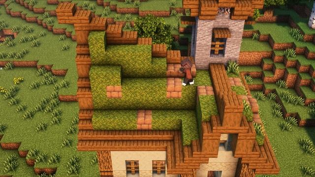 Minecraft: How to Build an Unique Fantasy House I EASY Survival Tutorial & Super Relaxing смотреть онлайн