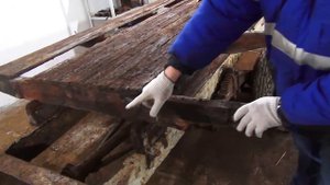 ПОЛУТОРКА обзор уже очищенного автомобиля  и его сохранившихся элементов