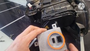 Замена блока розжига Audi Q7 4l