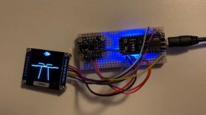 Arduino based Artificial Horizon using BN0055 gyro and Waveshare OLED.