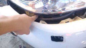 Руководство по снятию переднего бампера Hyunday IX55, Veracruz