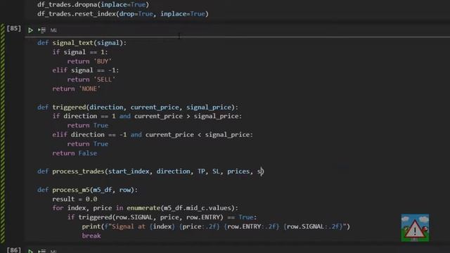Forex bot & backtest system with Python #42 - Inside Bar Momentum - Finer price detail (3)