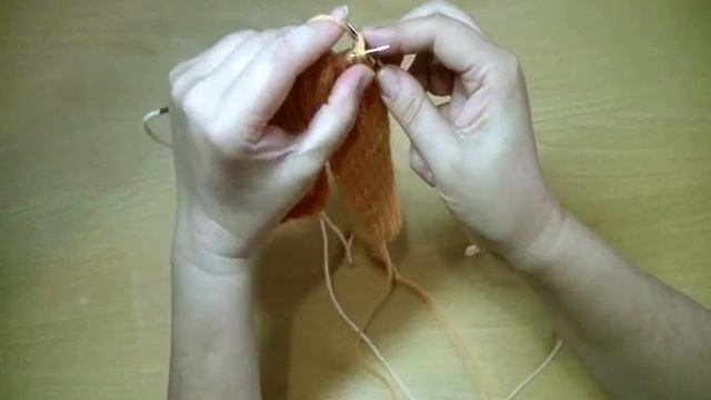 Вяжем детскую шапочку - Урок 7 - Закрытие петель